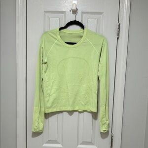 Lululemon Swiftly Long Sleeve Seamless Active Top